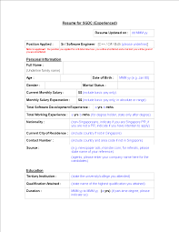 Check spelling or type a new query. Kostenloses Experienced It Resume Format
