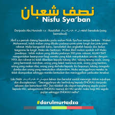Malam nisfu sya'ban juga disebut sebagai lailatul maghfiroh yaitu malam pengampunan. Eastaixee Eastaixee1 Twitter