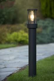 Lucide Lori Bollard Light Outdoor E27 Ip44 Anthracite Modern Outdoor Lighting Bollard Lighting Outdoor Pathway Lighting