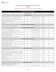 46 Meticulous Standards For Oral Reading Chart