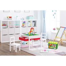 From a quiet mountain town to a bustling city, table train sets from kidkraft are perfect for little conductors who love adventure. Utex 2 In 1 Kids Multi Activity Table And 2 Chairs Set With Storage Childrens Construction Play Table And Chairs Sets Walmart Com Walmart Com