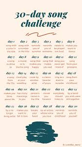 This is instagram marketing for musicians 101. Trendy Instagram Song Challenge Template Song Challenge 30 Day Song Challenge Instagram Challenge