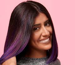 If you love your dark hair, you can try a deep violet tint like singer katy perry's all over. How To Get Bold Bright Purple Hair At Home Wella