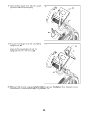 Page 1 patent pending model no. Where To Find The Serial Number Nordictrack Elite 14 7 Elliptical Support