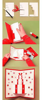 Yilbasi Kartlari Ogrenciler Icin Ornek Resimleri Ve Yapilisi 3d Yeni Yil Kartlari Ve Christmas Card Crafts Christmas Cards Handmade Christmas Origami