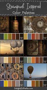 Steampunk Inspired Color Palettes
