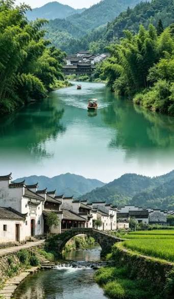 Nanxi River bamboo raft