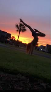 Gymnastics Aesthetic Sunset Summer Sunset Celestial Outdoor