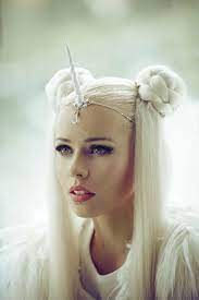 White Unicorn Horn Circlet Unicorn Costume Unicorn Halloween Fantasy Hair