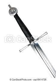 Stylized medieval swords and axes, melee weapons for games. Medieval Weapons For Close Combat These Weapons Can Pierce Light Armor Knight Canstock