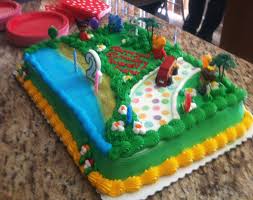 Sheet Cake Safeway Birthday Cake Designs Daniel Tiger S Neighborhood 1 2 Sheet Birthday Cake For My Twins 2nd Birthday Par Daniel Tiger Birthday Cake Daniel Tiger Birthday Daniel Tiger Birthday Party