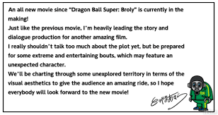 Many dragon ball games were released on portable consoles. Akira Toriyama Speaks Already About The Film Dragon Ball Super 2022