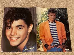 Sergio Gonzales Menudo Morten A-ha Kirk Cameron teen magazine poster  clipping WOW