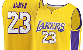 Lebron James Los Angeles Lakers Jerseys Selling Out Sole Collector