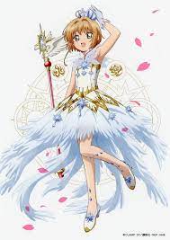From The Cardcaptor Sakura Clear Card Anime Starter Book Isbn 9784065114827 This Is 1 Of 2 5x7 Cards That Came With The Book Sakura Cosplay Sakura Cardcaptor