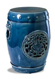 Blue Chinese Stool Side Table Luxury Interiors Designer Furniture Beautiful Home Decor Enjoy Be Inspired Asian Home Decor Garden Stool Blue Garden Stool