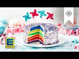 Regenbogen Torte Rezept Edeka Rezept Regenbogentorte Bunte Torte Torte Mit Mascarpone