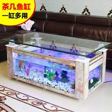 It's made in america, has acrylic sides and a glass top, and weighs 35 pounds without water. Small Ecological Coffee Table Fish Tank Large Aquarium Medium Sized Living Room Desktop Turtle Glass Tank Rectangular Can Be Customized