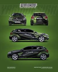 Mercedes Benz A180 Amg By Yagodesign 2018 Fahrzeugbeklebung Folierung