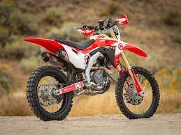 Upshift 2019-2021 Honda Crf450l Red White Graphics Motocross Bikes Honda Graphic