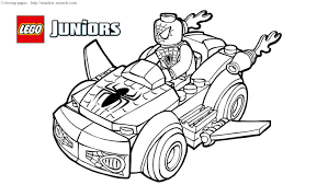 Spiderman make his own string. Lego Spiderman Coloring Pages Timeless Miracle Com