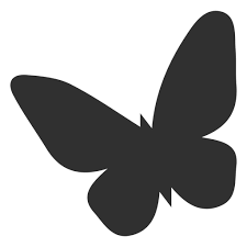 Download Simplistic Butterfly Silhouette Png Image Download As Svg Vector Eps Or Psd Get Simplistic Butterfly Silh Silhouette Template Silhouette Art Butterflies Svg