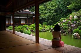 Here Comes The Rain Again Tisyaku In Temple Kyoto Japan Garden Kyoto Garden Japanese Garden