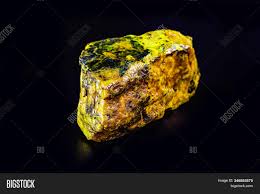 Uranium ore is a rather dangerous mineral block that generates underground. Uranium Mineral Image Photo Free Trial Bigstock