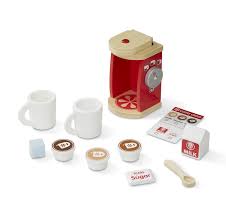 Melissa & doug wooden brew and serve coffee set. Melissa Doug 11 Piece Brew For Two Wooden Coffee Maker Set Walmart Canada
