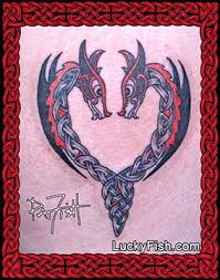 When you get a dragon tattoo, you need to make sure that the tattoo has all its classic details like the dragon claws, flames, scales. Celtic Dragon Tattoos Luckyfish Art