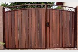 The classic and graceful wrought iron gates are here to stay. Iron Wood Gate Examples Sun King Fencing Gates