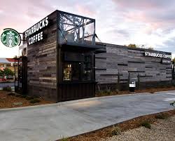 From Concept To Scale Starbucks Opening Innovative New Drive Thru Stores In Markets Around The U S Starbucks Stories Container Cafe Shipping Container Shipping Container Cafe