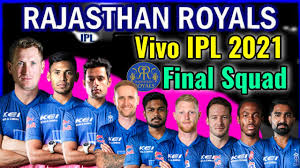Mi have experienced players in their team that's why the owner did not make any changes to the squad in 2021. Ipl 2021 Rajasthan Royals Full Squad Rajasthan Royals Final Squad Rr Team Players List Ipl 2021 Youtube
