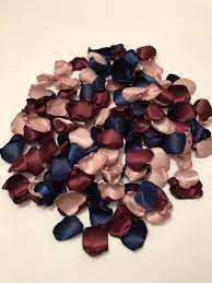 Wedding Rose Petals Rose Gold Petals Bridal Petals Barn Wedding Decor Mauve Petals Flower Flower Girl Petals Barn Wedding Decorations Gold And Burgundy Wedding