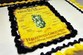 It's just that what has been done has changed, and it's pretty cool to look at the history the act of decorating a cake is actually one that has been around for a really long time: Black History Month Cake