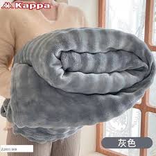 Chăn lông cừu hãng kappa Giá sỉ như sau: Chăn m8*2m: 170k Chăn m5