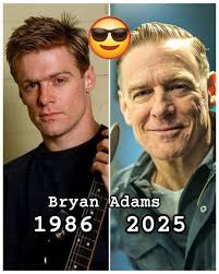 Direto dos anos 80! Bryan Adams! Bryan Guy Adams é um cantor, compositor,  produtor musical e fotógrafo canadense. Bryan Adams foi um dos artistas  mais bem sucedidos da década de 1980, e