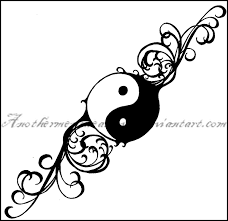 Rose Yin And Yang Tattoo Yin Yang Tattoos Designs Pictures And Ideas Tattoos Zimbio Ying Yang Tattoo Yin Yang Tattoos Shoulder Tattoos For Women