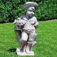 Garten Dekoration Figur Putte Gussstein Kunststein Kunststein Figur Dekoration