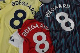 Martin ødegaard will wear the no 8 shirt at arsenal. Jkh3pqld5cof5m