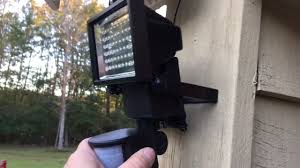 Bizlander® 60led solar flood light for sign security home garden landscaping slk. Harbor Freight Bunker Hill Security 60 Led Solar Security Light Review Harbor Freight Item 69643 Youtube