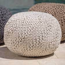 whether playing the part of an ottoman and holding your feet up while you kick back after a long day or acting as outdoor pouf outdoor ottoman outdoor ottomans