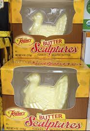 Turkey Butter Sculpture Creamer Butter Mustard Bottle