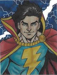 Captain Marvel Jr. (Freddy Freeman) by Erik Fidel (ALL), in James Posey's  Commissions Comic Art Gallery Room