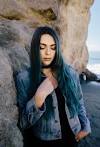 Aesthetic Halsey Blue Hair