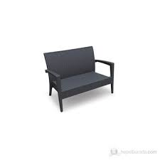 Siesta 845 Miami Ikili Koltuk Koyu Gri Fiyati Taksit Secenekleri