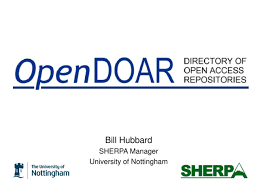 PPT - OpenDOAR: A Complete Directory and Registry Service for Repository  Administrators PowerPoint Presentation - ID:8819728