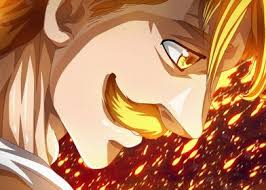 Escanor tattoo.thought i'd share an escanor tattoo i got a wee while back hey guys so for my 100 follow post i'm doing all there tattoos and sins it's a work in progress but here is a small snap the finished product will be done. Meliodas Tattoo Minimalist Poster By Mathews Displate