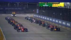 This video posted on the official nascar youtube channel shows the moment that at least 10 cars were involved in a crash at the daytona. 2017 Singapore Grand Prix 1st Lap Crash Discussion Page 13 F1technical Net