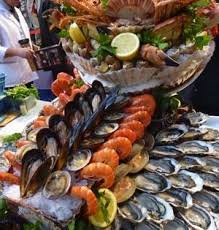 Plateau De Fruits De Mer Seafood Platter Seafood Buffet Seafood Plates